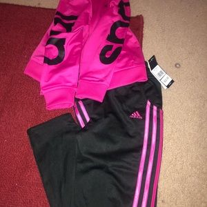 GIRLS ADIDAS OUTFIT